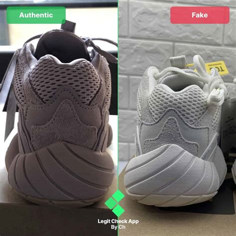 adidas yeezy 500 real vs fake